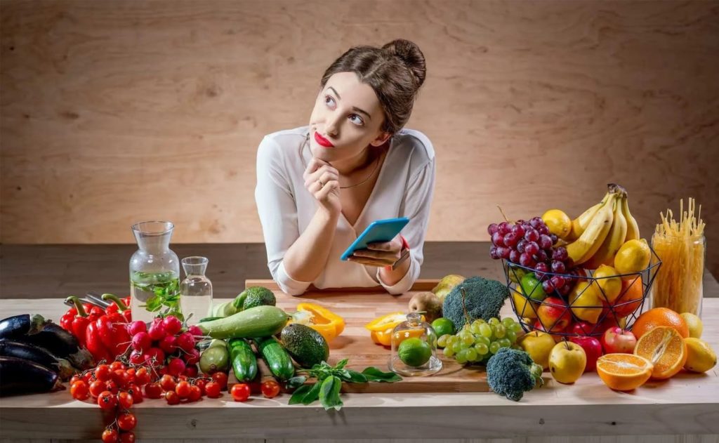 Умеренность в употреблении продуктов